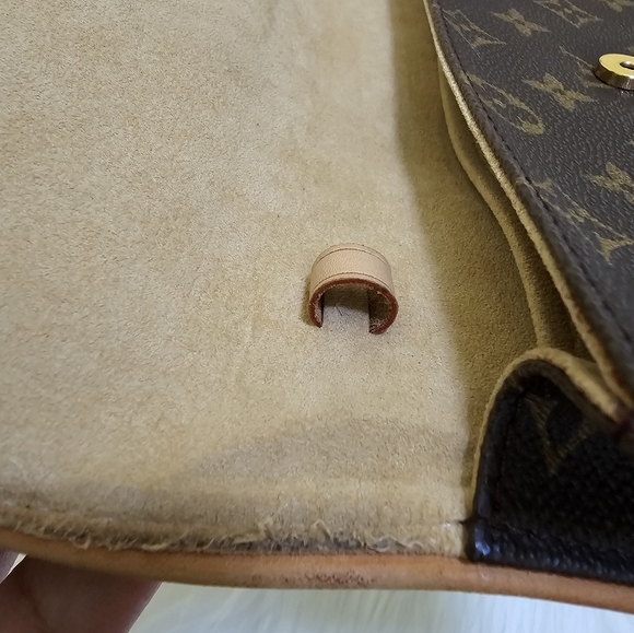 ๐HOST PICK๐ Louis Vuitton LV Shoulder Bag Pochette Twin GM Brown Monogram - Picture 12 of 17